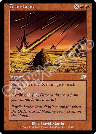 238 / 350 Starstorm rara (EN) -NEAR MINT-