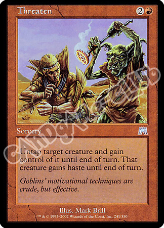 241 / 350 Threaten non comune (EN) -NEAR MINT-