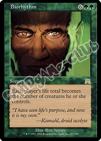 247 / 350 Biorhythm rara (EN) -NEAR MINT-