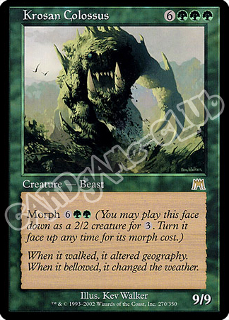 270 / 350 Krosan Colossus rara (EN) -NEAR MINT-