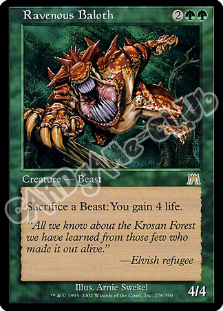 278 / 350 Ravenous Baloth rara (EN) -NEAR MINT-