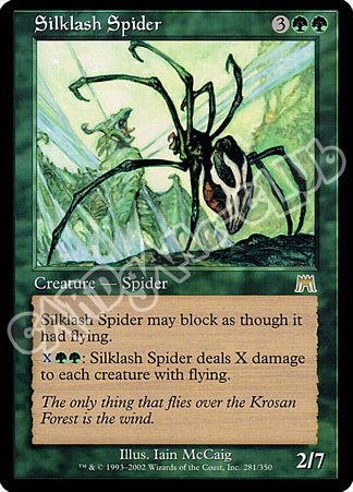 281 / 350 Silklash Spider rara (EN) -NEAR MINT-