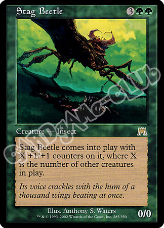 285 / 350 Stag Beetle rara (EN) -NEAR MINT-
