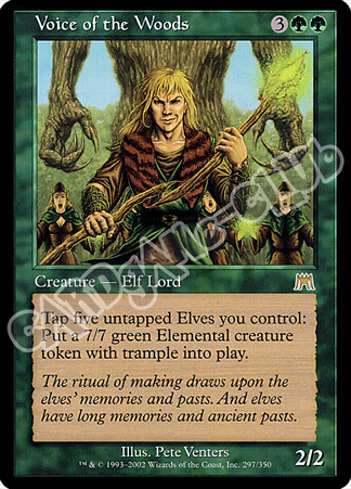 297 / 350 Voice of the Woods rara (EN) -NEAR MINT-