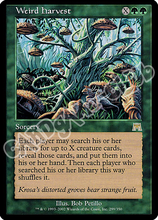 299 / 350 Weird Harvest rara (EN) -NEAR MINT-