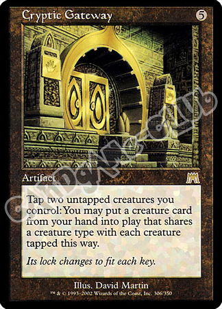 306 / 350 Cryptic Gateway rara (EN) -NEAR MINT-