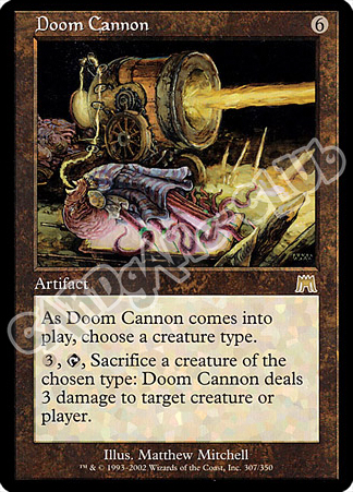 307 / 350 Doom Cannon rara (EN) -NEAR MINT-