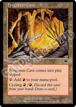 317 / 350 Forgotten Cave comune (EN) -NEAR MINT-