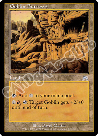 318 / 350 Goblin Burrows non comune (EN) -NEAR MINT-