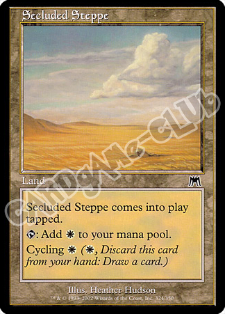 324 / 350 Secluded Steppe comune (EN) -NEAR MINT-
