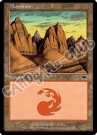 343 / 350 Mountain comune (EN) -NEAR MINT-