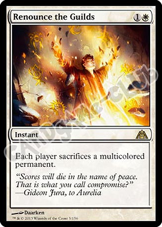 005 / 156 Renounce the Guilds rara (EN) -NEAR MINT-