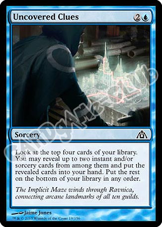 019 / 156 Uncovered Clues comune (EN) -NEAR MINT-