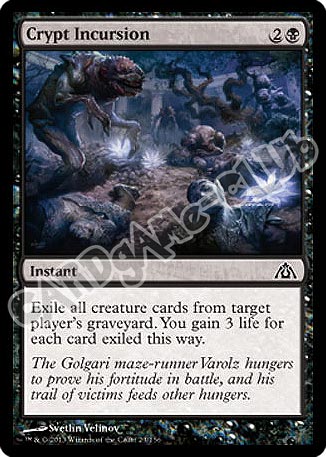 023 / 156 Crypt Incursion comune (EN) -NEAR MINT-