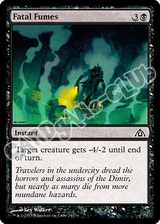 024 / 156 Fatal Fumes comune (EN) -NEAR MINT-