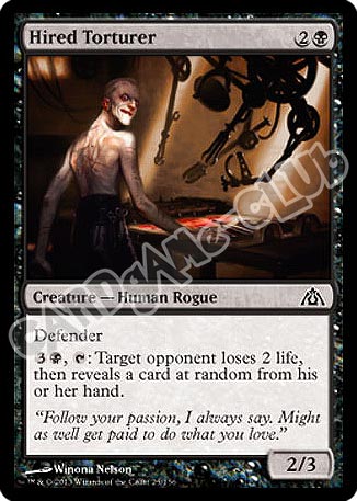 025 / 156 Hired Torturer comune (EN) -NEAR MINT-