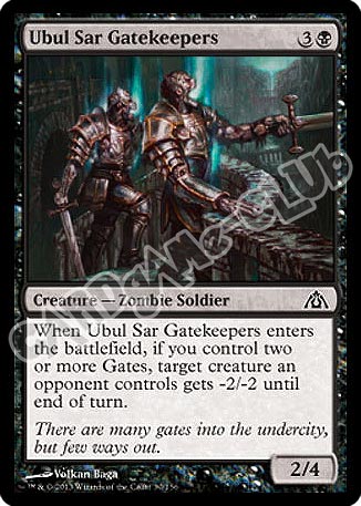 030 / 156 Ubul Sar Gatekeepers comune (EN) -NEAR MINT-