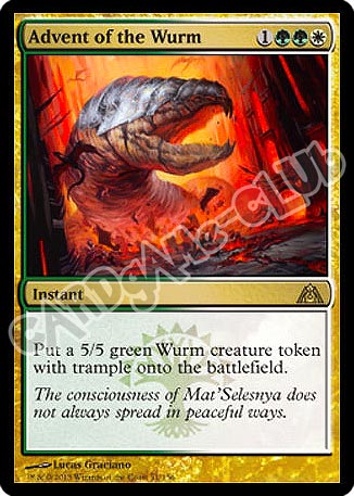051 / 156 Advent of the Wurm rara (EN) -NEAR MINT-