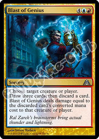 055 / 156 Blast of Genius non comune (EN) -NEAR MINT-