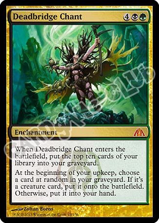 063 / 156 Deadbridge Chant rara mitica (EN) -NEAR MINT-