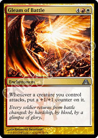 073 / 156 Gleam of Battle non comune (EN) -NEAR MINT-