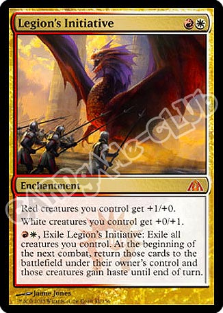 081 / 156 Legion's Initiative rara mitica (EN) -NEAR MINT-