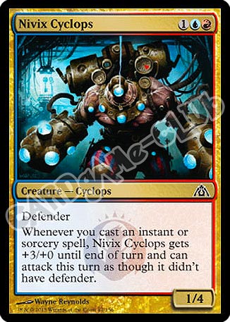 087 / 156 Nivix Cyclops comune (EN) -NEAR MINT-