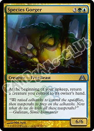 105 / 156 Species Gorger non comune (EN) -NEAR MINT-