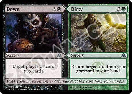 126 / 156 Down / Dirty non comune (EN) -NEAR MINT-