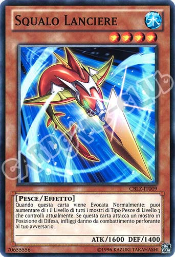 CBLZ-IT009 Squalo Lanciere comune Unlimited (IT) -NEAR MINT-
