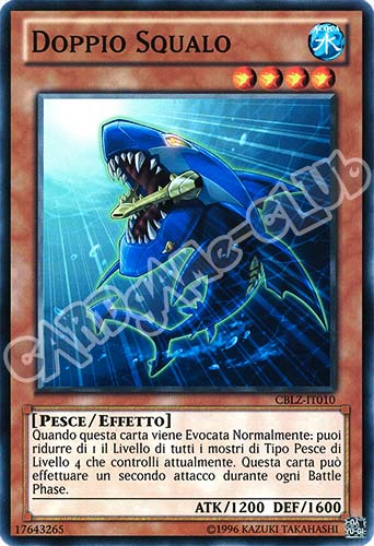 CBLZ-IT010 Doppio Squalo comune Unlimited (IT) -NEAR MINT-
