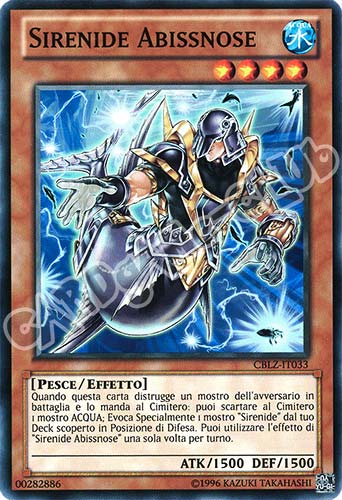 CBLZ-IT033 Sirenide Abissnose comune Unlimited (IT) -NEAR MINT-