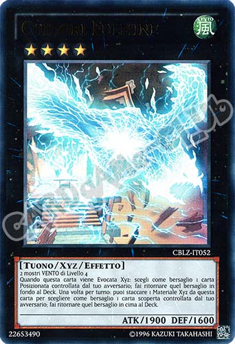 CBLZ-IT052 Chidori Fulmine ultra rara Unlimited (IT) -NEAR MINT-