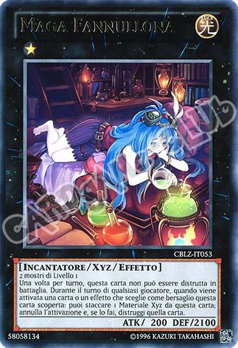 CBLZ-IT053 Maga Fannullona rara Unlimited (IT) -NEAR MINT-