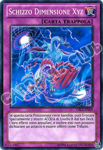 CBLZ-IT069 Schizzo Dimensionale Xyz comune Unlimited (IT) -NEAR MINT-