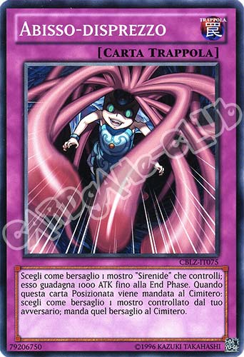 CBLZ-IT075 Abisso-Disprezzo comune Unlimited (IT) -NEAR MINT-
