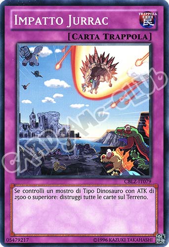 CBLZ-IT079 Impatto Jurrac comune Unlimited (IT) -NEAR MINT-