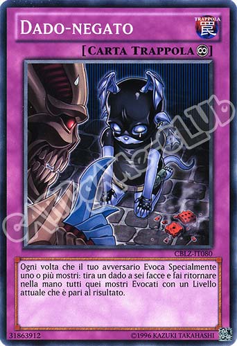 CBLZ-IT080 Dado-negato comune Unlimited (IT) -NEAR MINT-