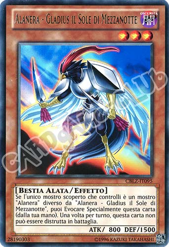 CBLZ-IT095 Alanera - Gladius il Sole di Mezzanotte rara Unlimited (IT)  -GOOD-