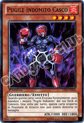 LTGY-IT016 Pugile Indomito Casco comune 1a Edizione (IT) -PLAYED-
