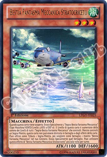 LTGY-IT025 Bestia Fantasma Meccanica Stratocriceto ultra rara 1a Edizione (IT) -NEAR MINT-