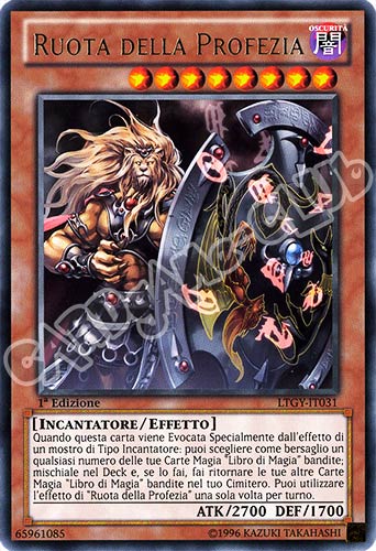 LTGY-IT031 Ruota della Profezia rara 1a Edizione (IT) -GOOD-