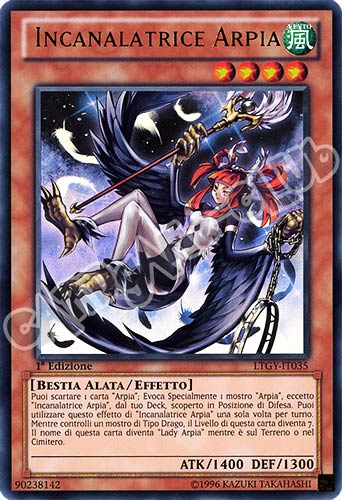 LTGY-IT035 Incanalatrice Arpia ultra rara 1a Edizione (IT) -NEAR MINT-