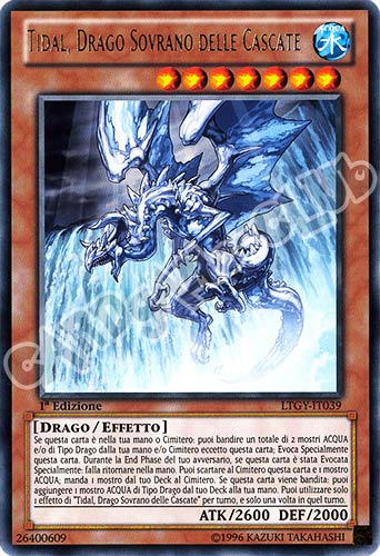 LTGY-IT039 Tidal, Drago Sovrano delle Cascate rara 1a Edizione (IT) -NEAR MINT-