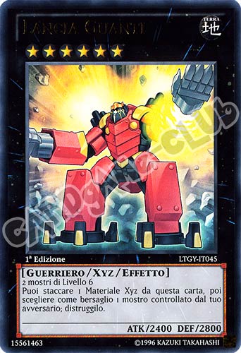 LTGY-IT045 Lancia Guanti ultra rara 1a Edizione (IT) -NEAR MINT-