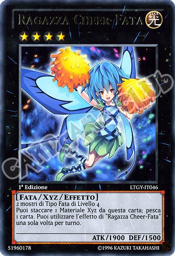 LTGY-IT046 Ragazza Cheer-Fata rara 1a Edizione (IT) -NEAR MINT-