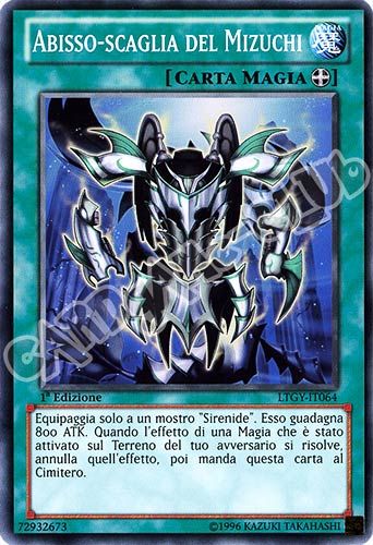 LTGY-IT064 Abisso-scaglia del Mizuchi comune 1a Edizione (IT) -NEAR MINT-