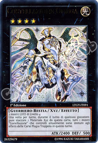 LTGY-IT091 Costellazione Omega ultra rara 1a Edizione (IT) -NEAR MINT-