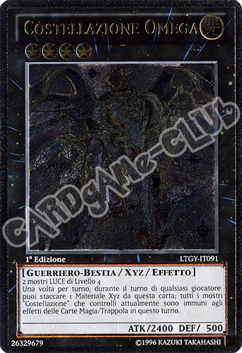 LTGY-IT091 Costellazione Omega rara ultimate 1a Edizione (IT) -NEAR MINT-