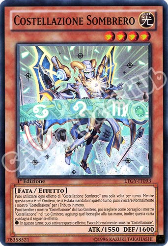 LTGY-IT093 Costellazione Sombrero super rara 1a Edizione (IT) -NEAR MINT-